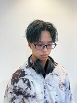 サロン(SALON)&nbsp;【富高オリジナル】ツイストスパイラル＆グリーンメッシュ