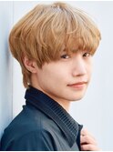 ニュアンスパーマ　メンズマッシュ　ショートマッシュ