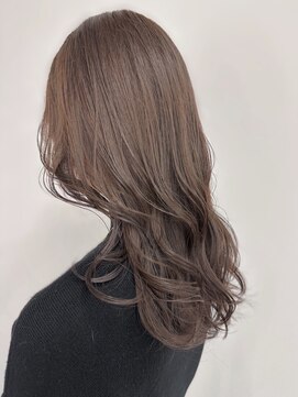 カノエ 福岡香椎店(canoe) ココアブラウン ブリーチなし 透明感カラー 艶髪 髪質改善