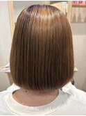 切りっぱなしボブ