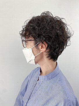 ルプラ カルム(le-pla Calme) ショートパーマ/マッシュパーマ/メンズライク 20代30代40代