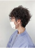 ショートパーマ/マッシュパーマ/メンズライク 20代30代40代