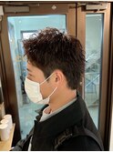 波巻パーマ/マッシュ/スパイラル/メンズカット/ウルフ
