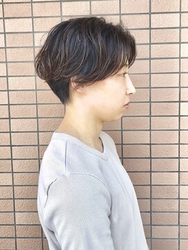 ヘアスペース クレール(hair space clair) 【clair清水恭平】30代40代襟足改善ショートカット/似合わせ
