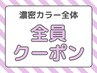 白髪染め 全体染め 濃密カラー 4,980円（寝屋川）