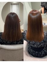 トロン(tronc)&nbsp;「美髪矯正」before→after