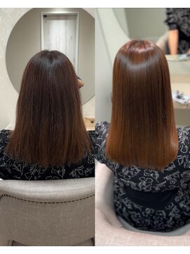 トロン(tronc) 「美髪矯正」before→after