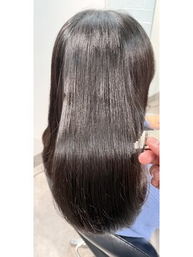 素髪みたいなストレートを