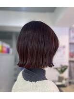 サニー 西中島店(sunny.)&nbsp;チェリーレッド/バーガンディ/レイヤーショート