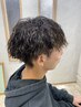 【新規限定】メンズカット+ 頭皮から整える 大人の選べるパーマ