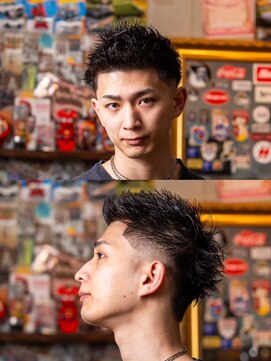 マーリィズバーバー 本店(MARLEY'S BAR BER) スパイキーショート