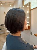 大人気の艶感ショートボブ