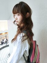 ノラ シブヤ(NORA) ★ハッシュカット茶髪レイヤーカットウルフカットブラウンカラー