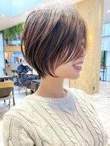 ビュートヨナカ(VIEW TOYONAKA)&nbsp;【３０代４０代５０代】大人女性くびれクールショート/流し前髪