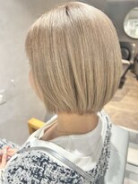 アールヘア(ar hair)&nbsp;大人可愛いハイトーンボブ
