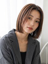 きいろのゾウ&nbsp;切りっぱなしボブ/艶髪ヘアポテンツァ/艶カラー