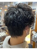 マッシュパーマ
