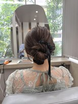 レーヴバイリコ 三軒茶屋(Reve by liko) カチモリ/結婚式ヘアセット /ヘアセット/三軒茶屋