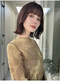 【MINX清水】くびれボブ　ぱっつん　外ハネ