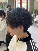 ラ ポルト ドゥ サワ(La Porte de SAWA)&nbsp;波巻きシャドウパーマ【メンズパーマ/メンズヘア/長野市】