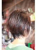 前下がりショートレイヤーボブ＊ミセスヘアスタイル