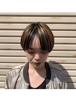 ラムネ&nbsp;ハイライトショート。