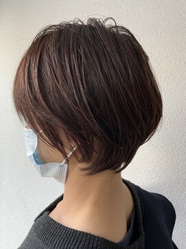 エシェル 平塚店(echelle) 抜け感ショートボブ