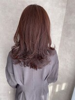 アフロート ショウナン(AFLOAT SHONAN) ピンクブラウン×レイヤーカット【赤荻】