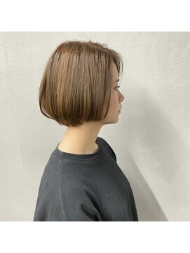 タグ(#tag) #ノンブリーチ地毛風ベージュ