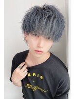 アンダーバーホワイト 静岡店(_WHITE)&nbsp;メンズ　ブルー