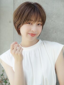 エインアンリー 表参道(AIN.ANLY.) 前髪あり大人ショート20代30代40代【AIN.表参道】川原大地