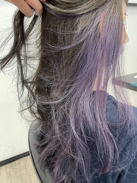 フレンズ 平岡店(friend's) 【札幌平岡　デザインカラー(インナーカラー)】　藤谷依奈