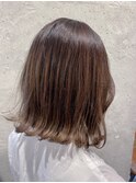 【OAK plus+】バレイヤージュ×スモーキーベージュ