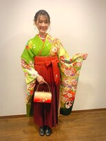 アクティフ(actif) ーKITSUKEーby actif 2022年卒業袴の着付けヘアセット名駅3分