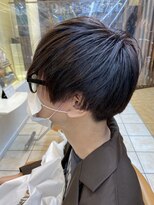 クオリス 上板橋店(QUALIS) 20代30代おすすめ軽めマッシュ【レッドブラウンカラー】