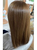 美容室 ベッロ 富士見台店(Bello)&nbsp;イエローベージュ×セミロング