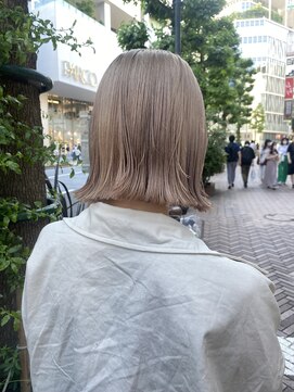 エース (ACE) 【ACE】切りっぱなしボブ×透明感カラー