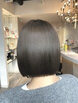 ソワンドブレスセルン 心斎橋(soin de brace cerne)&nbsp;ボブ　×  中明度グレージュ