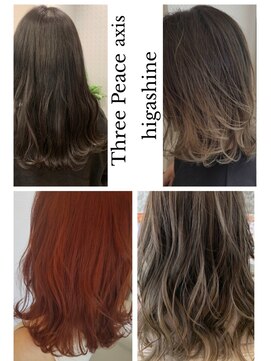 スリーピースアクシス (Three Peace axis) カッコカワイイ!