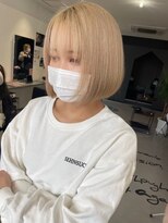 キング 梅田(K!ng)&nbsp;梅田ミルクティーベージュ梅田ブロンドカラー