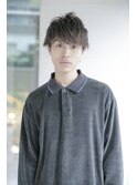 ハイライト/マッシュパーマ/ウルフ/アッシュブラック/銀座