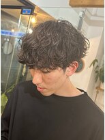 ミモザワークス(Mimosa Works) 波巻きパーマ