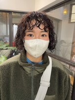 ナループロアオハナ(Nalu pu loa ohana) クリープパーマ/パーマ/ボブパーマ/前髪パーマ/表参道/原宿/ボブ