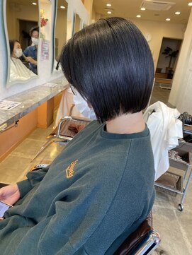 ヘアモーブ チャンプス 北松戸(HAIR MOVE champ's) ショートボブ