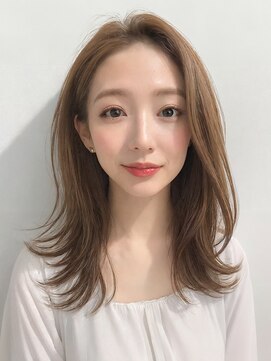 ケンジ 平塚ラスカ店(KENJE) 透明感/レイヤー/ベージュ/韓国/愛され/OL