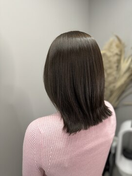 ヘアーリゾート ルアーナ(hair resort LUANA) 外ハネ髪質改善縮毛矯正