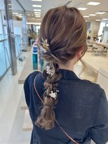 ケンジ 平塚ラスカ店(KENJE)&nbsp;編みおろし/神奈川ヘアセット/結婚式ヘア