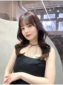 韓国ヘア ワンホンヘア くびれヘア レイヤーカット
