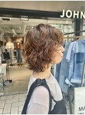 大人のウルフパーマ【世良綾花】