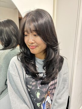 アオ(AO。) レイヤーカット/海外風レイヤーカット/ザクザクレイヤーカット